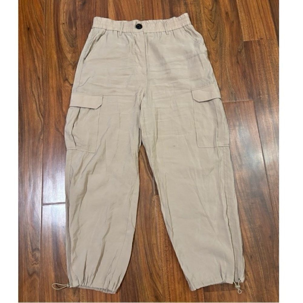 Joie lightweight tan/cream joggers